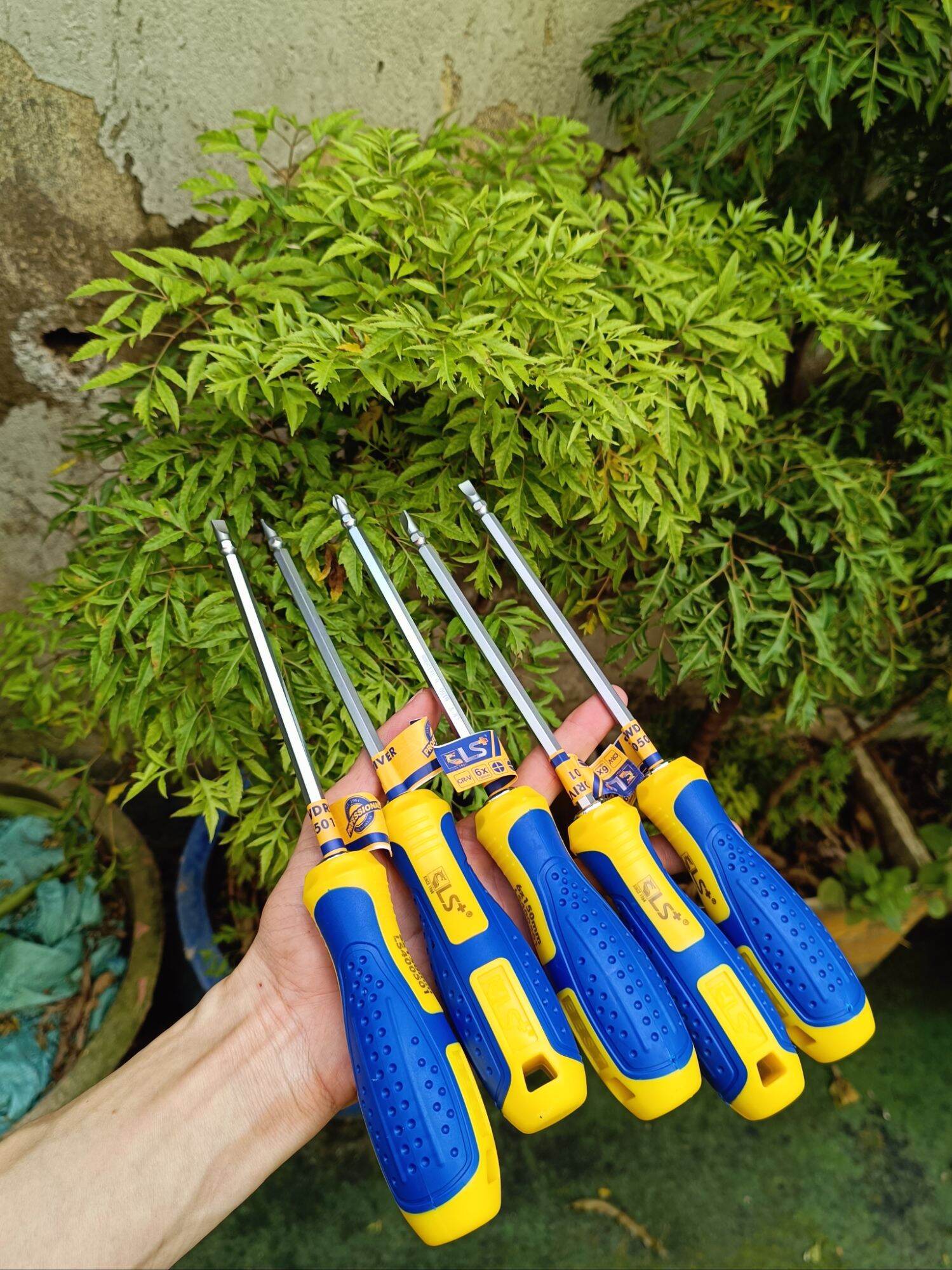 combo 5 cây tu vít 2 đầu cao cấp LS+