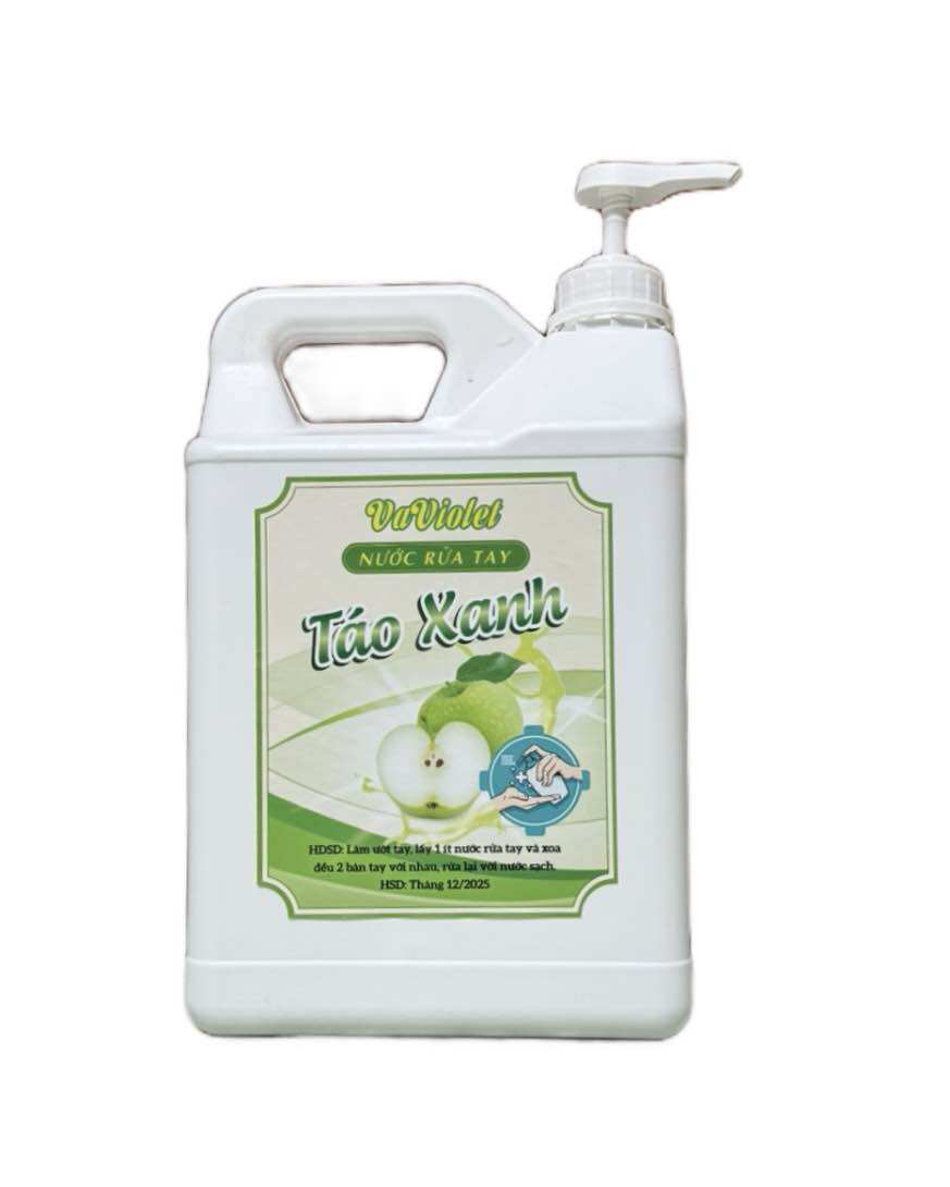 Can 5Lit Nước Rửa Tay Táo Xanh