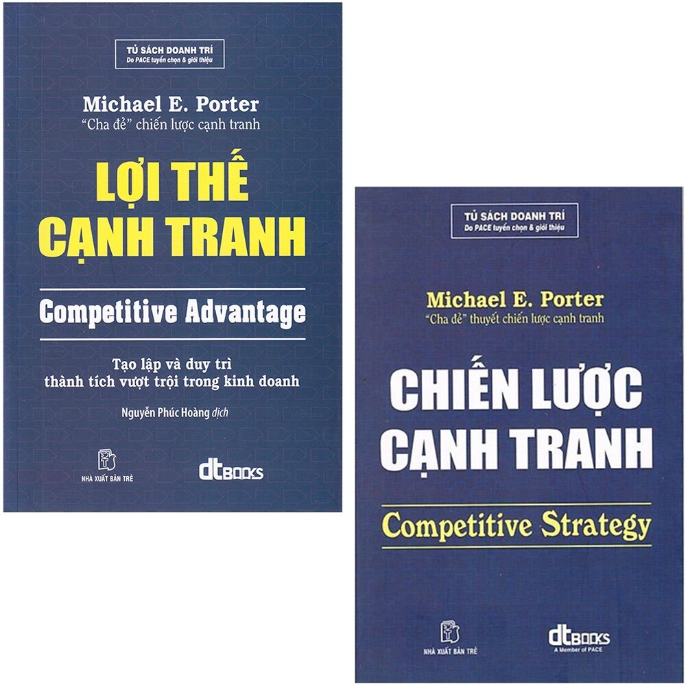 Combo sách chiến lược cạnh tranh + lợi thế chiến lược cạnh tranh