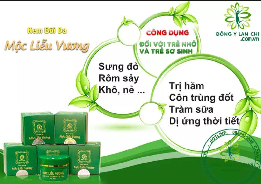 Kem bôi da mộc liễu vương đông y lan chi