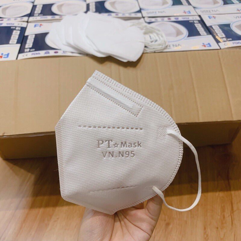 Khẩu Trang N95 PT 4 Lớp Kháng Khuẩn ( 1 Hộp 10 Cái )