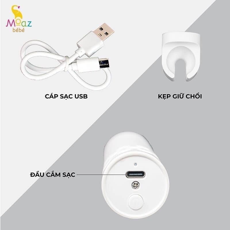 Bộ cọ bình sữa điện Moaz bebe MB047