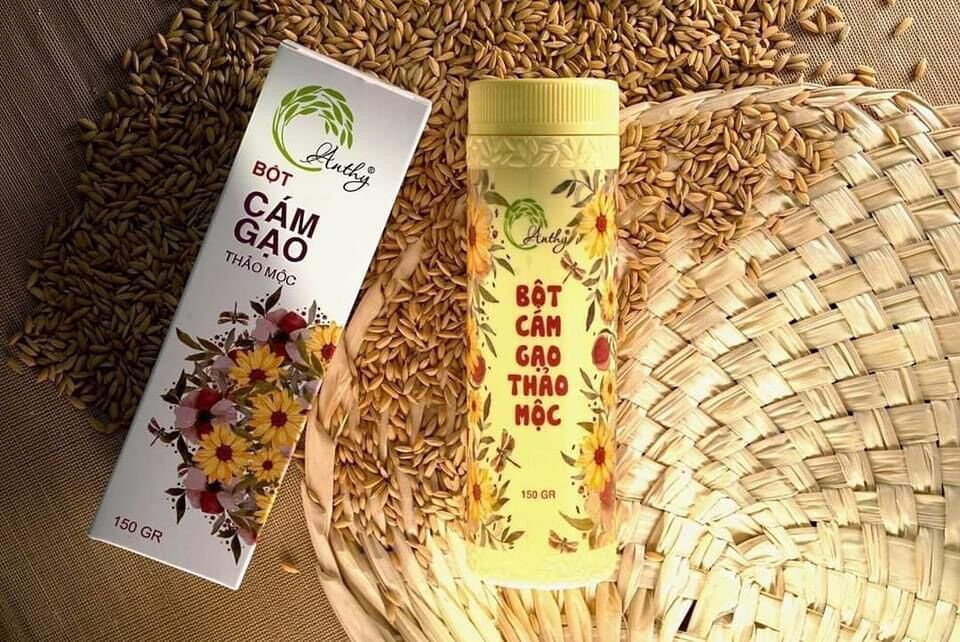 Cám gạo thảo mộc anthy
