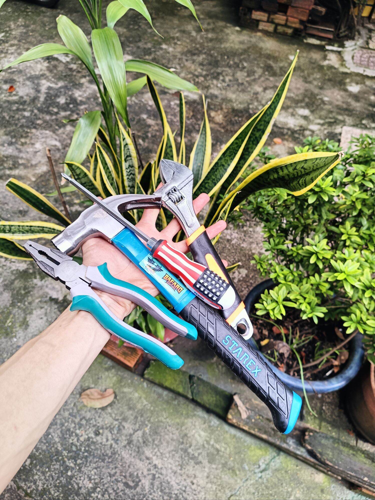 bộ dụng cụ sửa chữa 4 món