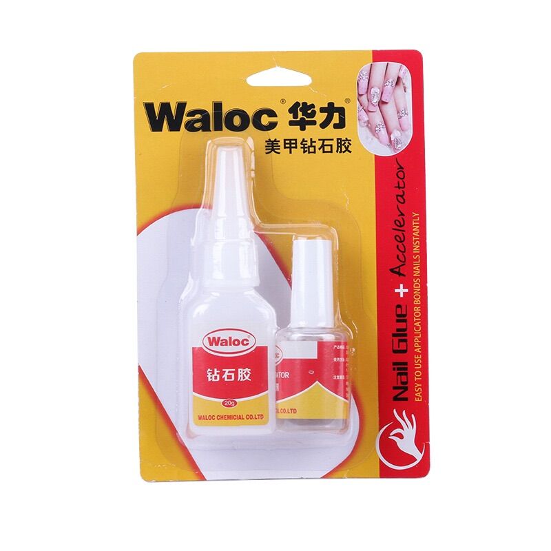 Keo waloc đính đá, gắn móng siêu chắc