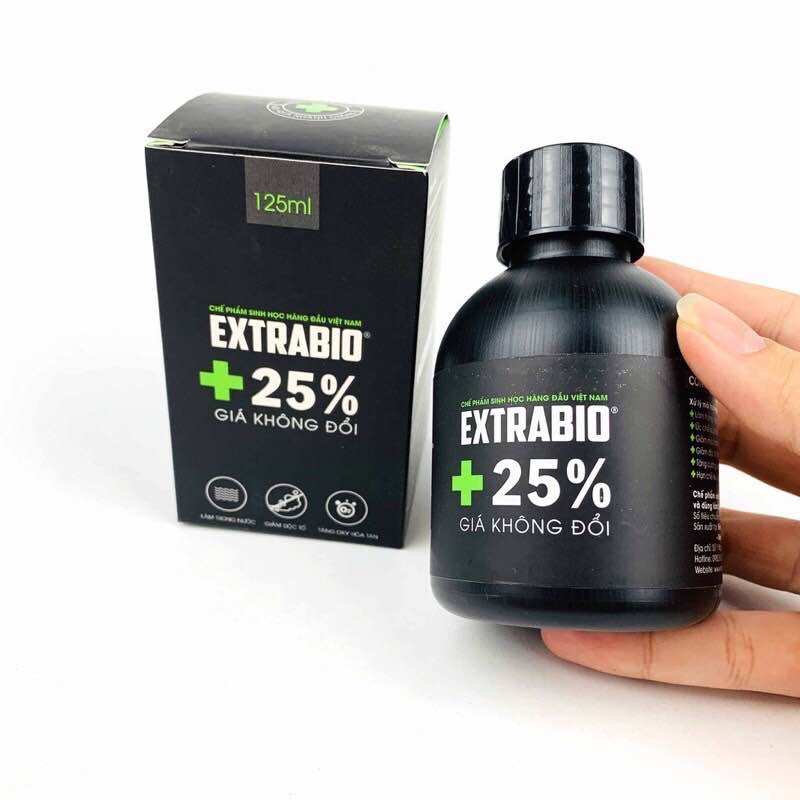 Vi sinh Extra Bio giúp làm trong nước 125ml