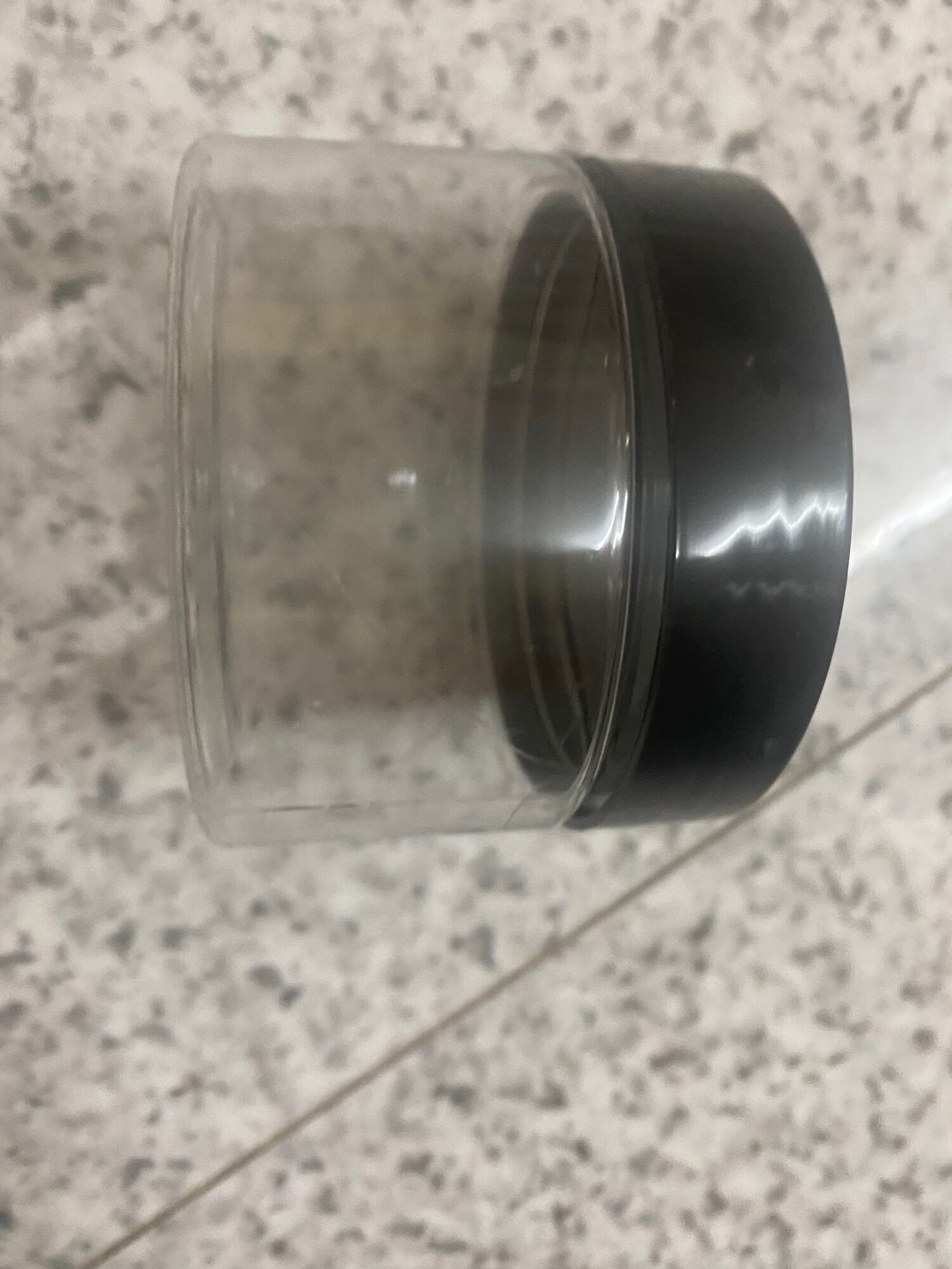 Hủ 100g thân trong nắp đen