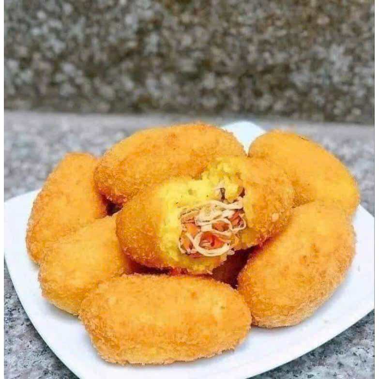 (hoả tốc tphcm) Xôi gà nấm mini (10 miếng)