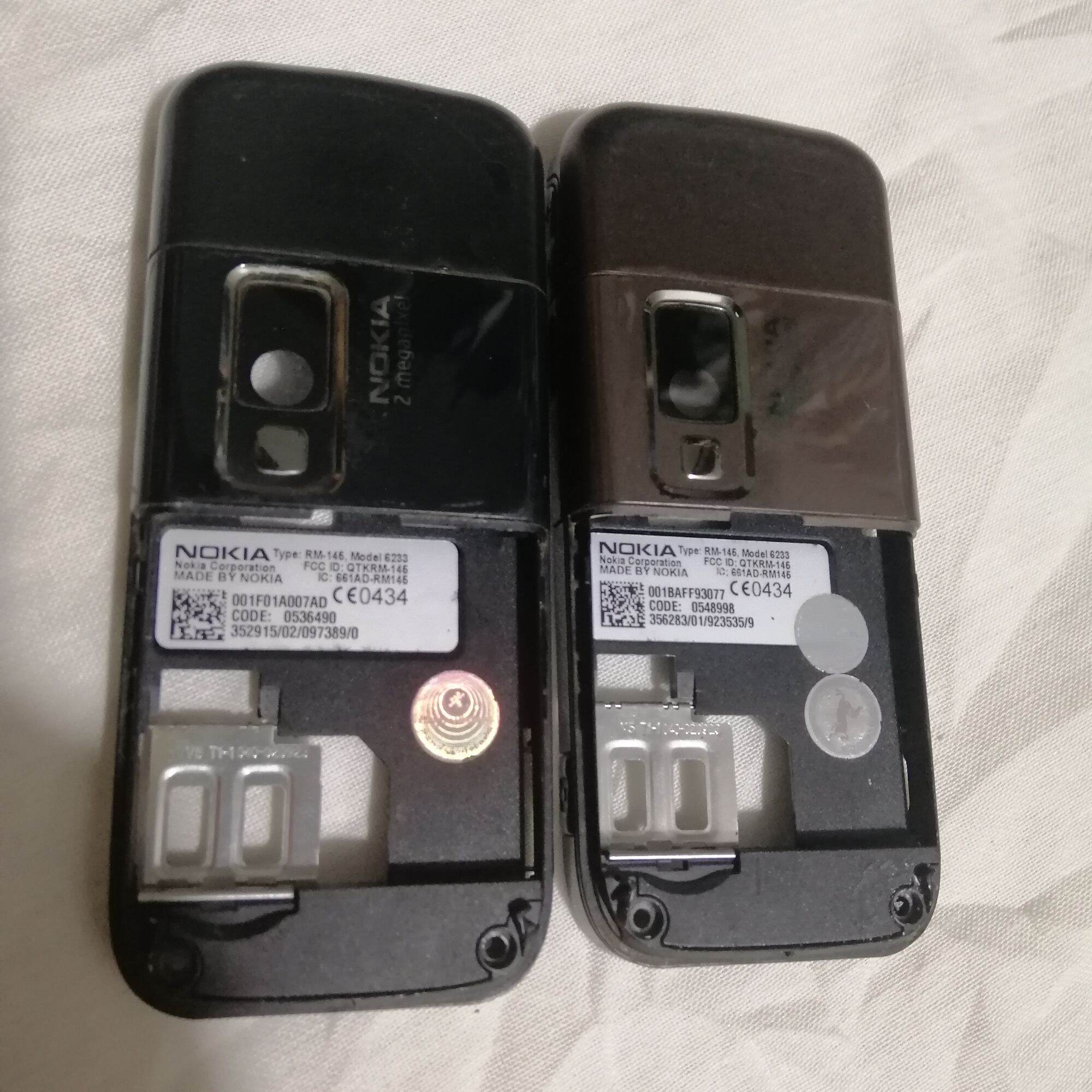 Sườn nokia 6233 zin tháo máy