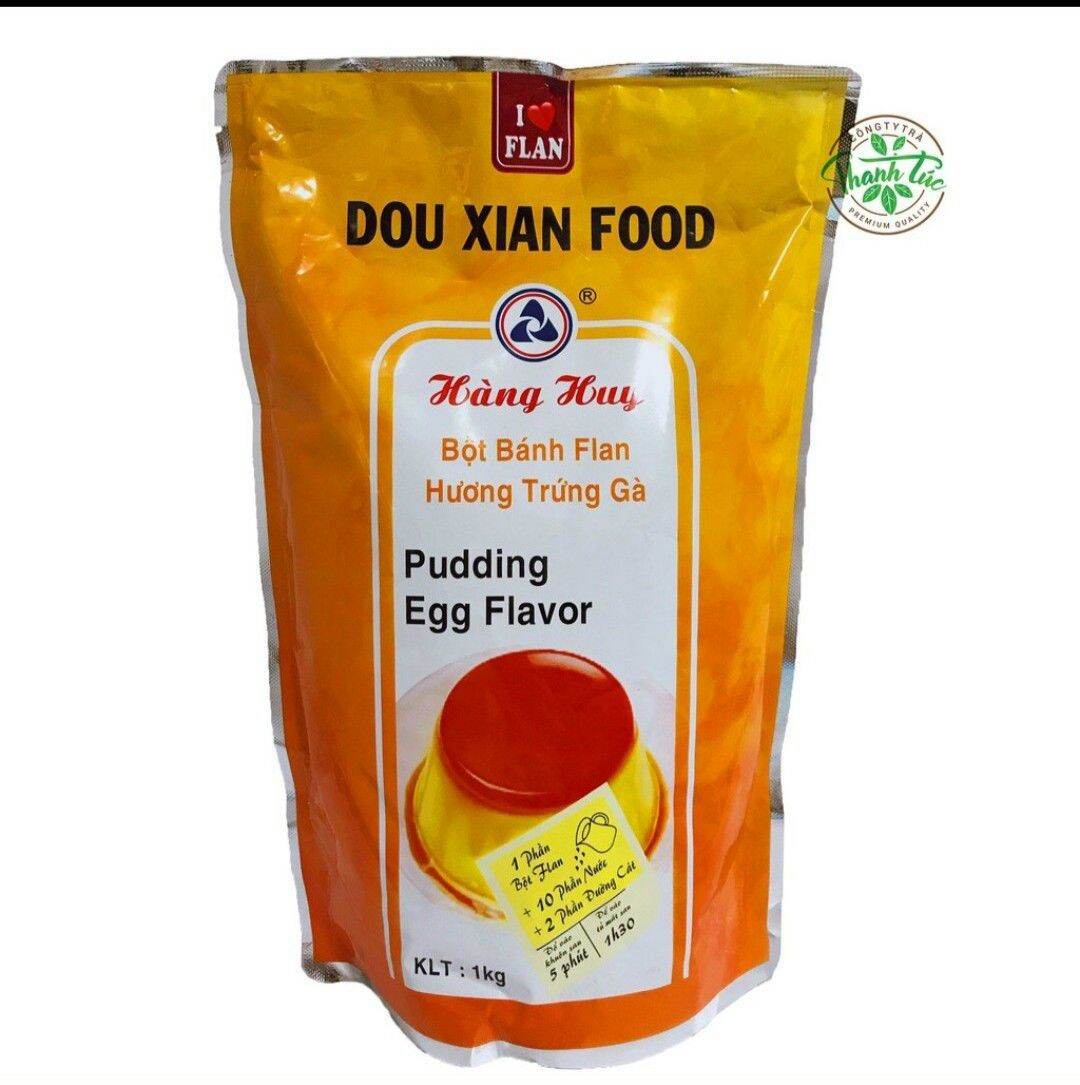 [CHIẾT LẺ 100GR] BỘT PUDDING HÀNG HUY VỊ SOCOLA, KHOAI MÔN, TRỨNG (thạch, topping, flan, rau câu..)