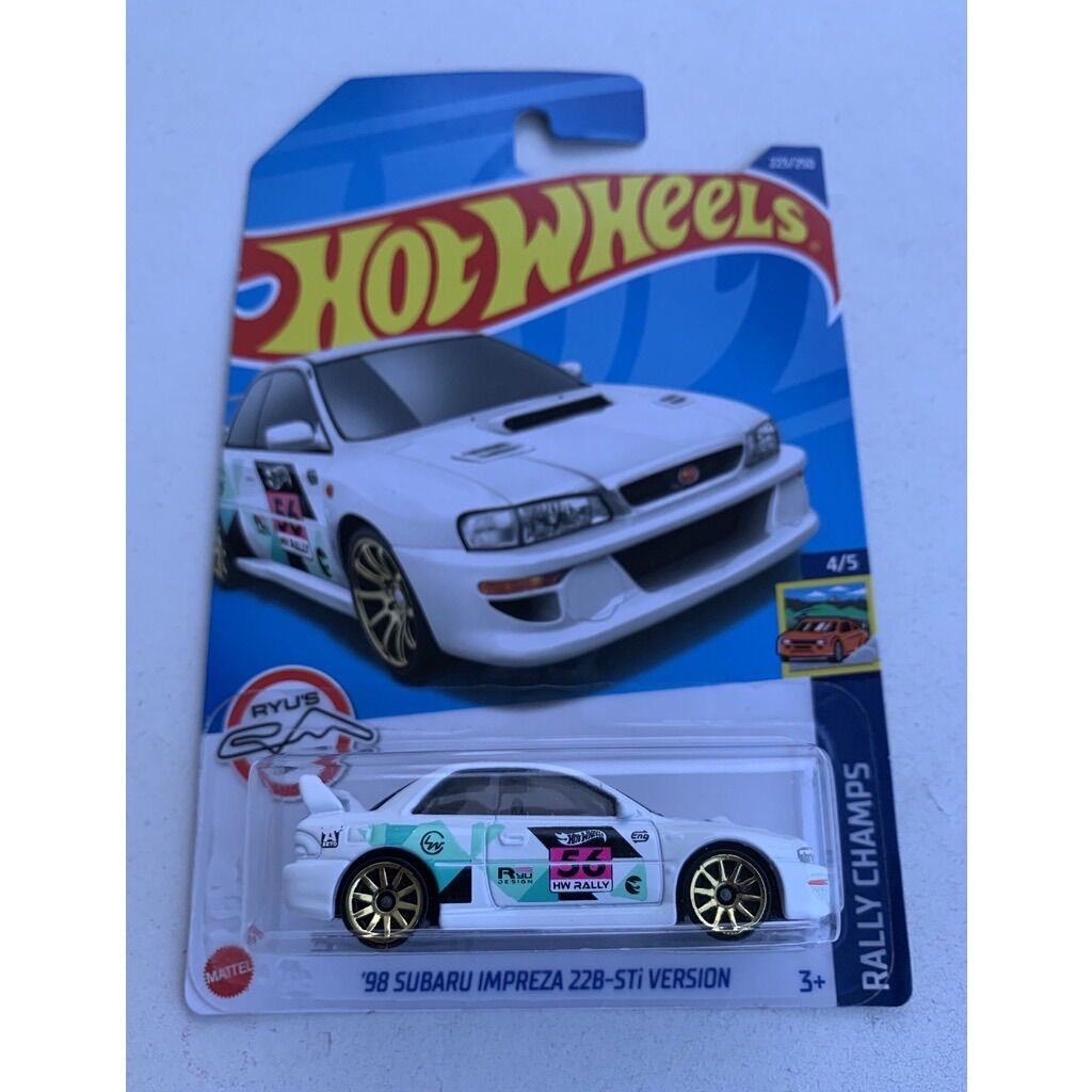 Hot wheels '98 subaru impreza 22b sti version