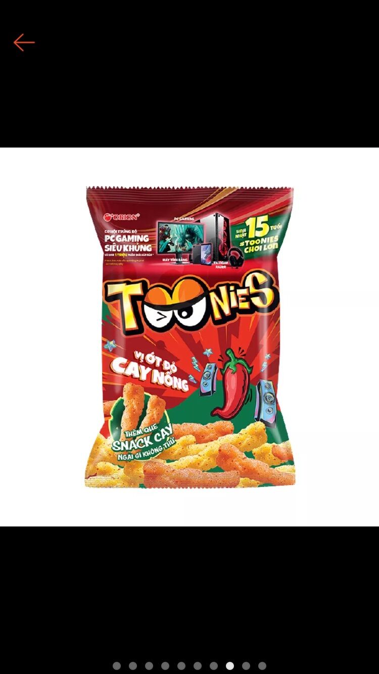 [Combo 5 bịch] Bánh Snack Toonies
