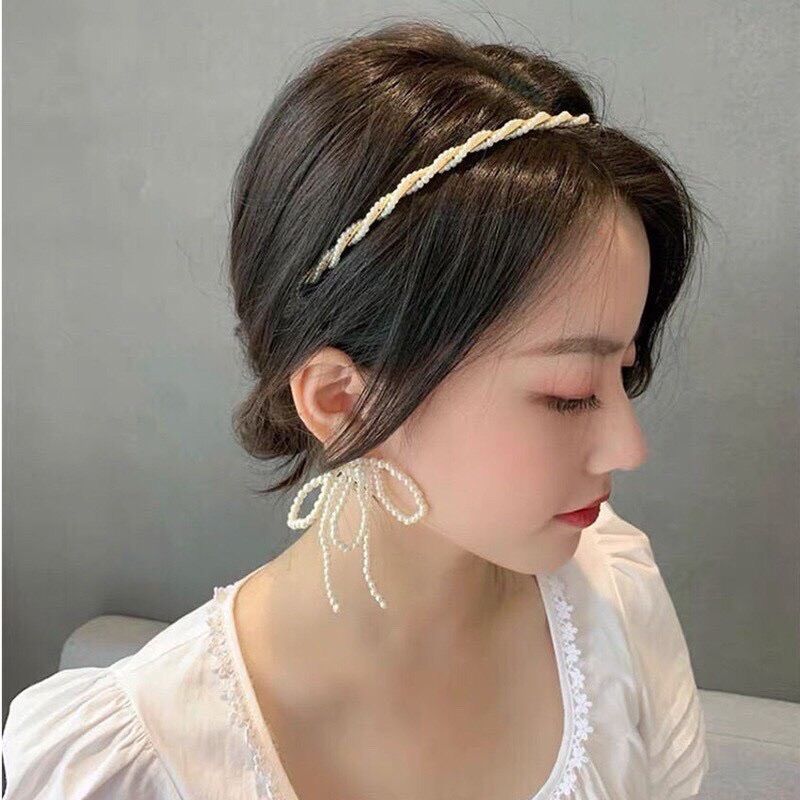 Cài tóc, bờm tóc thiết kế sang trọng, nữ tính Meily Store
