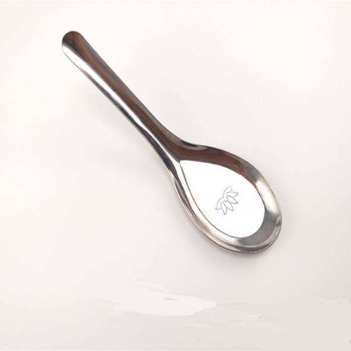 Thìa phở hoa sen inox không gỉ