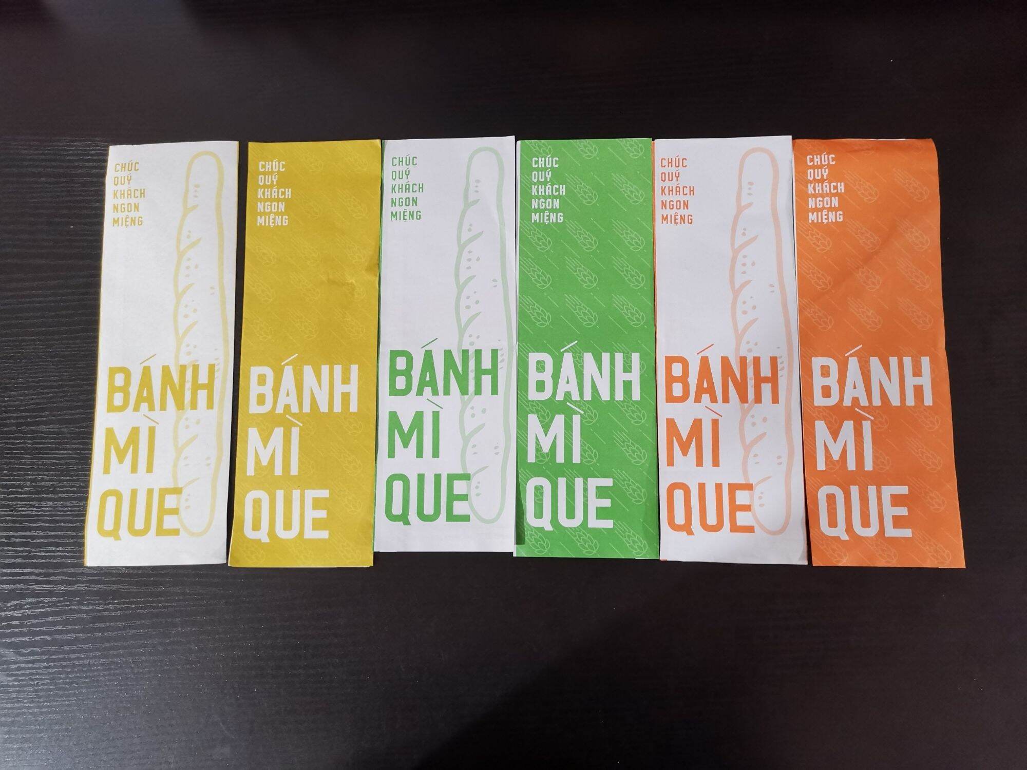 100 túi bánh mì que, túi giấy đựng bánh mì que, giấy bánh mì que