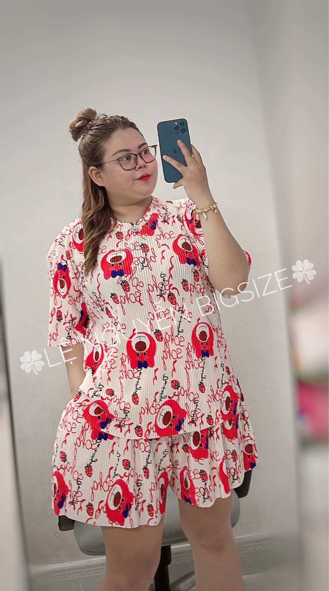 ( 65-90kg ) BỘ DẬP LY ĐÙI BIGSIZE - ảnh thật