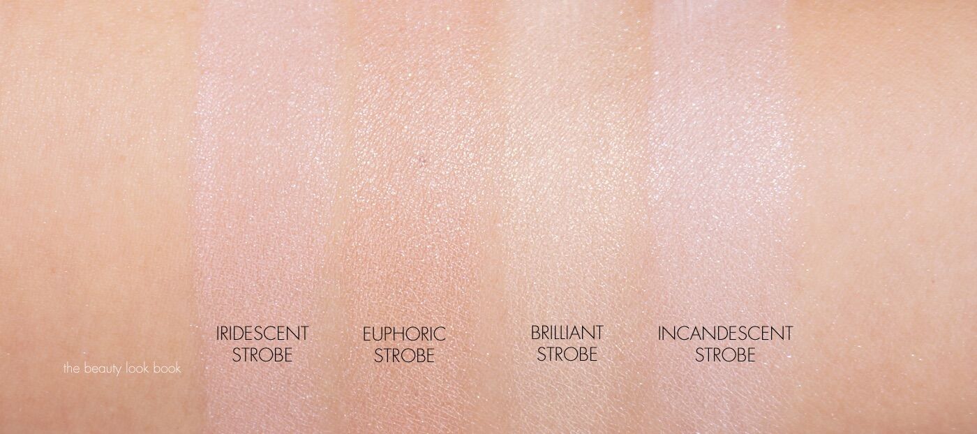 Phấn bắt sáng ô lẻ Hourglass Ambient Strobe Lighting Highlighter màu Incandescent