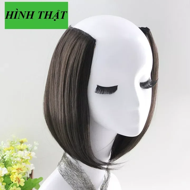 Tóc Giả Kẹp Phồng Chân Tóc Dài 30 Cm (1 cái)