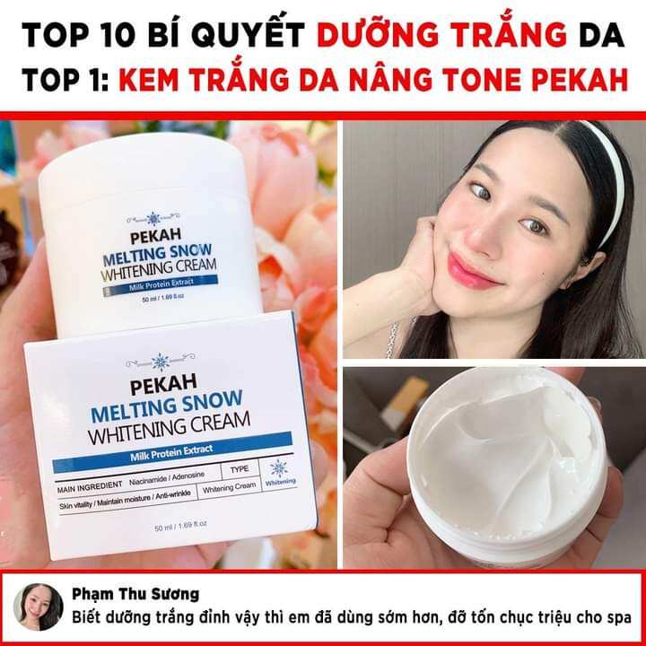 Kem dưỡng da số 1 hàn quốc pekah