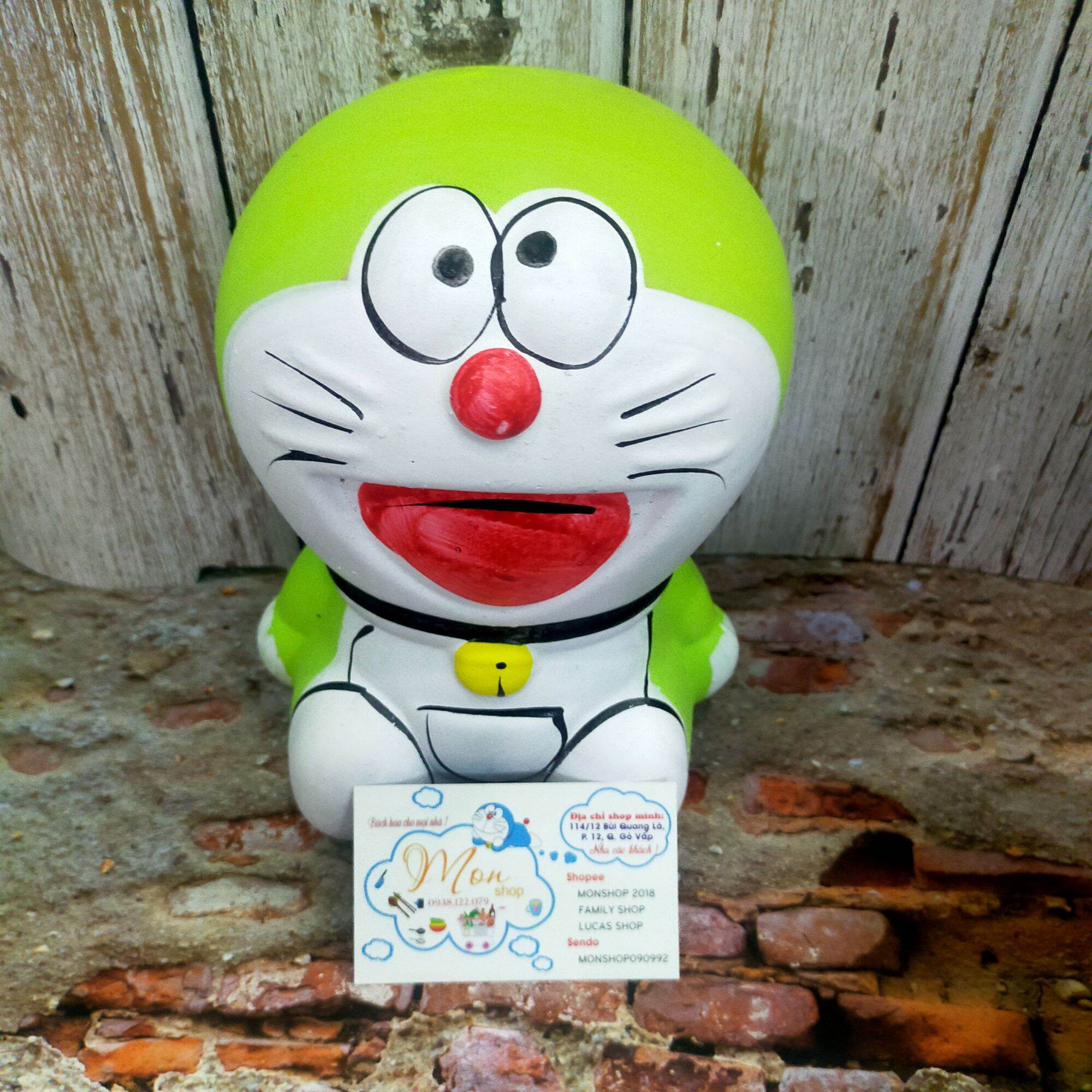 HEO ĐẤT XƯA DORAEMON ĐA SẮC (SIZE CHUẨN)