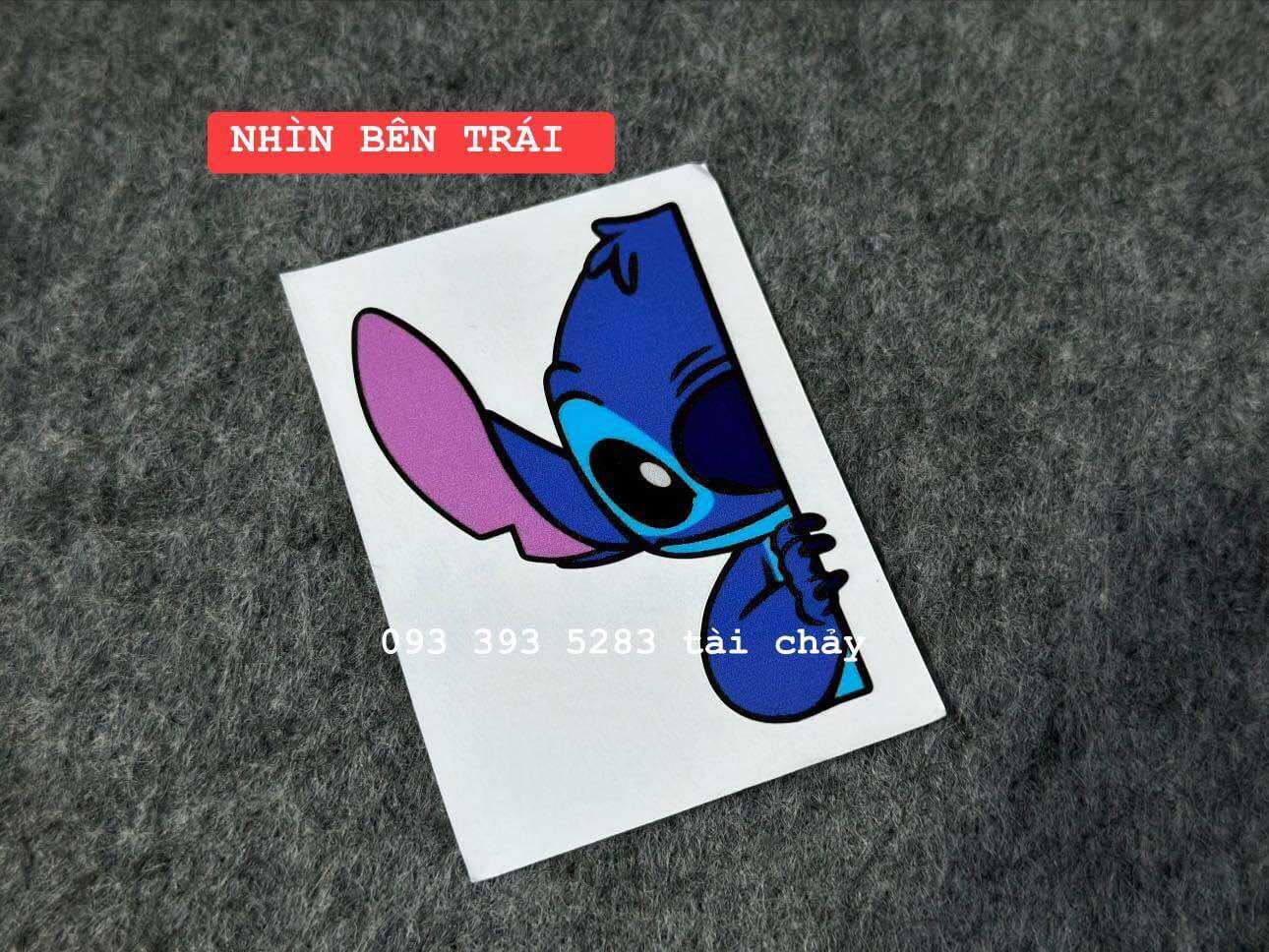 [ 1 MIẾNG ] TEM STICKER DÁN TRANG TRÍ XE VÀ NHIỀU VI TRÍ KHÁC