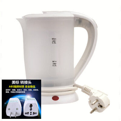 Ấm đun nước điện du lịch điện áp đôi thông dụng toàn cầu 110 l mini đun nước đun nước cầm tay 220/v