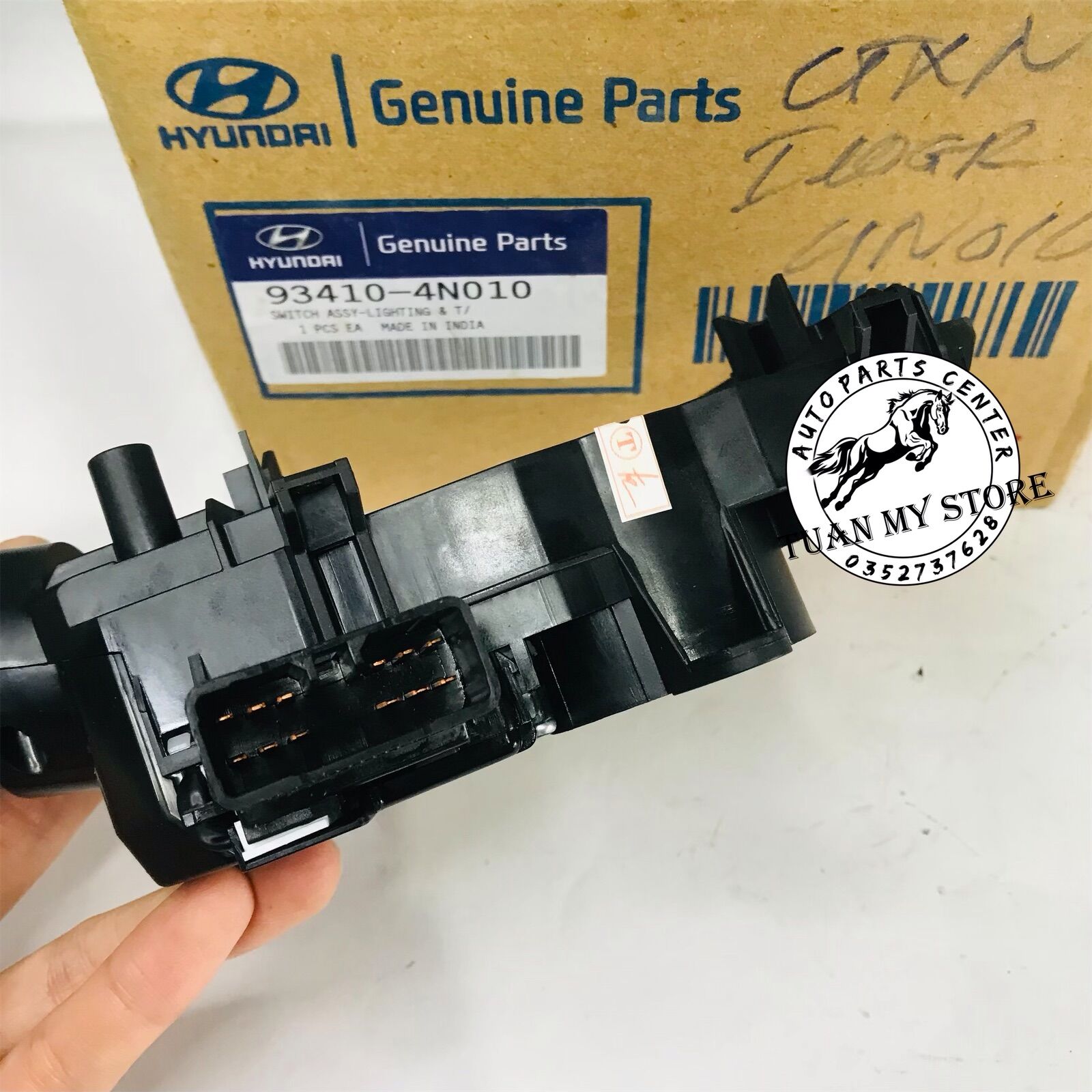 Công tắc pha cos Grand i10 (có đèn gầm)