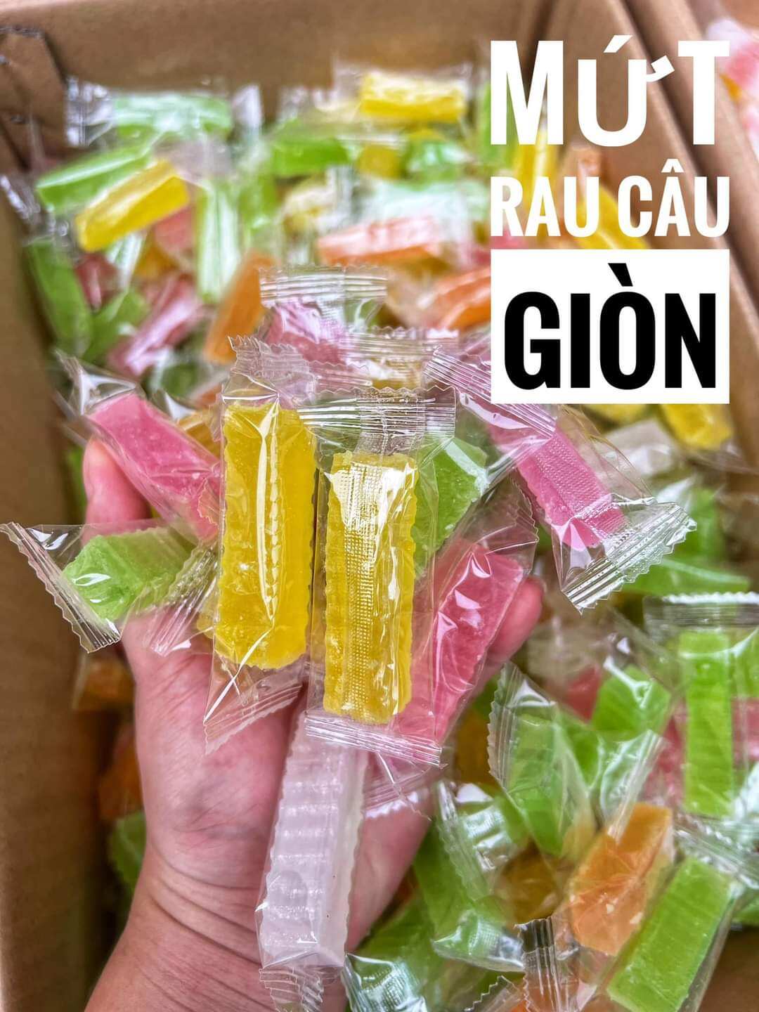 Mứt rau câu giòn truyền thống 500g