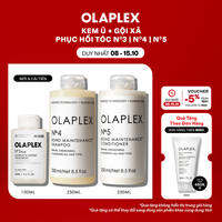 Kem ủ phục hồi tóc toàn diện Olaplex No.3 Plus + Bộ gội xả Olaplex No.4 250ml| No.5 250ml