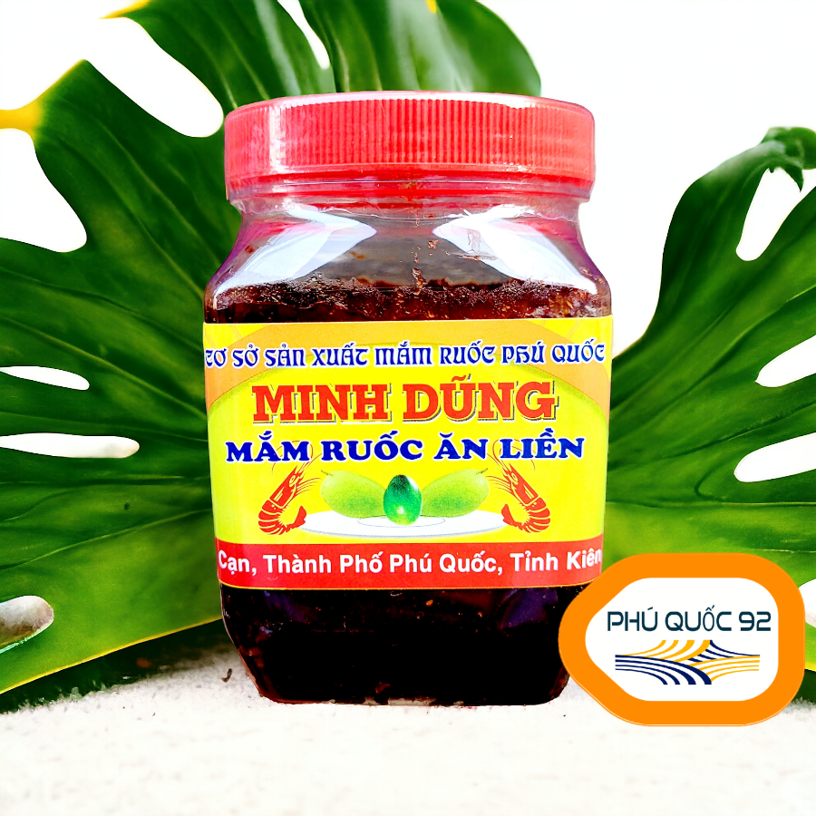 Mắm ruốc ăn liền minh dũng phú quốc - hủ 400g