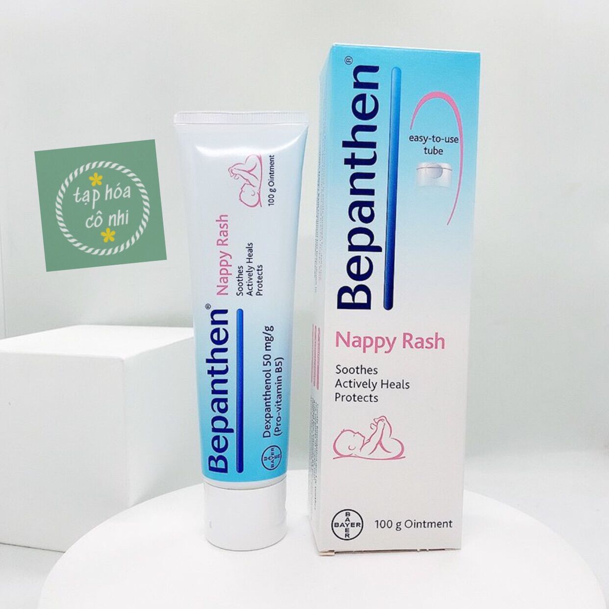 Kem Chống Hăm Bepanthen Nappy Rash Ointment 100gr