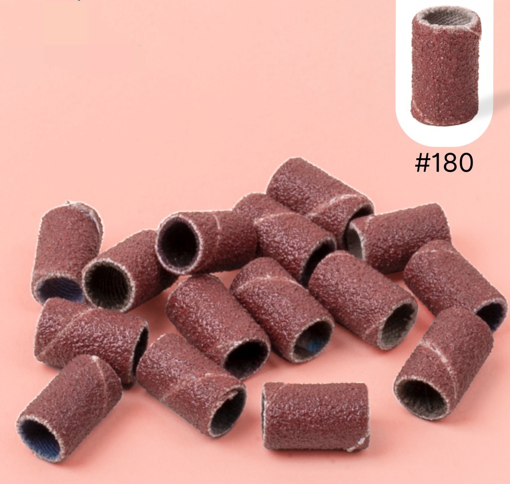 ĐẦU MÀI GIẤY NHÁM CHÀ MÓNG ( SET 15 CÁI )
