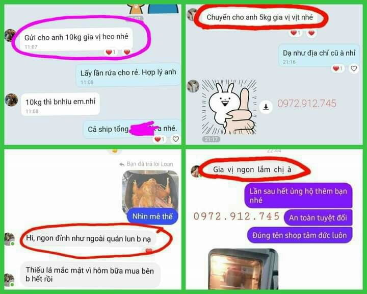 Gia Vị Nướng Gà Tâm Đức