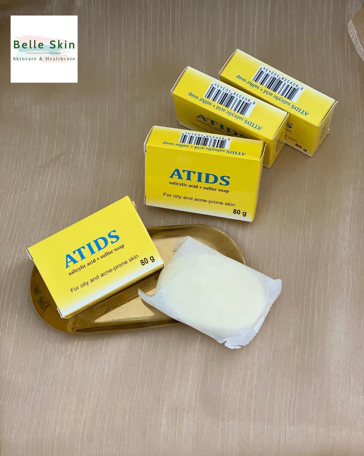 [HCM]Xà phòng ATIDS giảm mụn lưng ngực cơ thể 80g