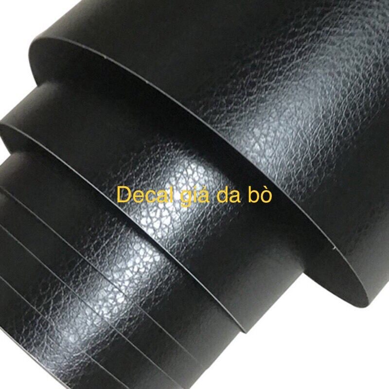 Decal giả da dán ô tô, xe máy