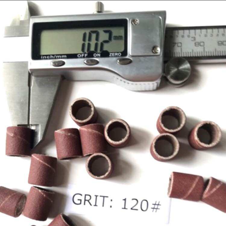 Đầu chà nhám gắn trục 9.5mm grit 120