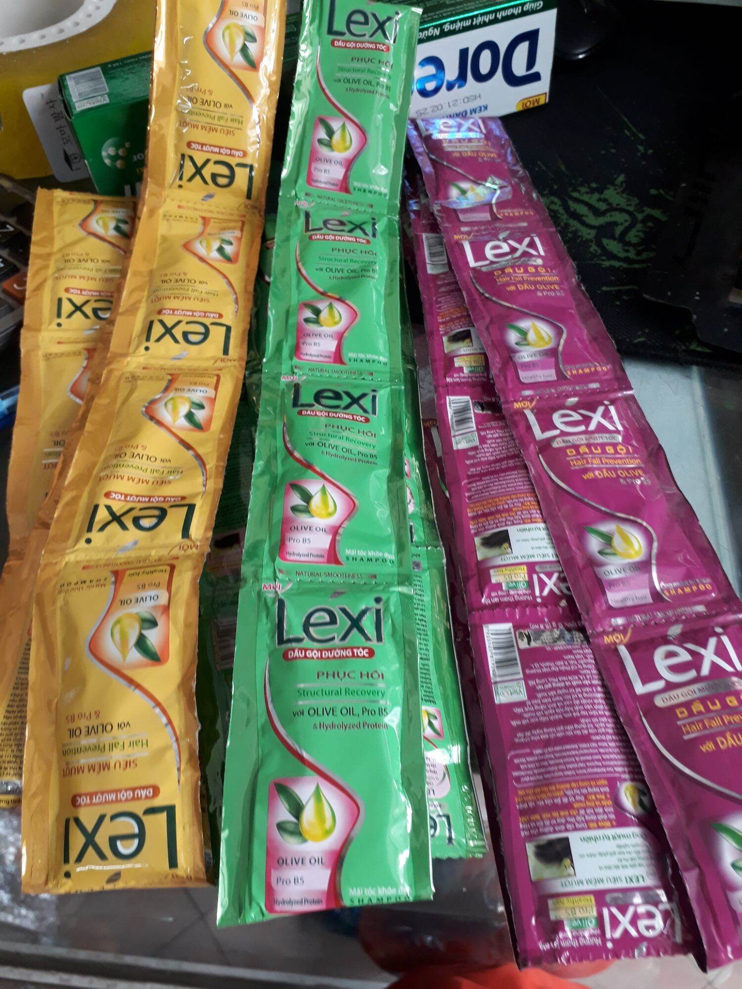 Dầu gội siêu mềm Lexi 14 gói