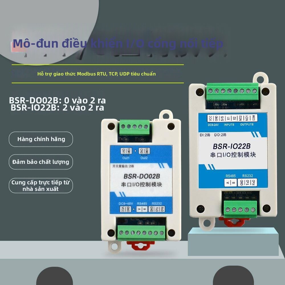 MUHUASHA | Industrial Data IO Expansion Modbus Module Giá 772,000 Đồng*Miễn phí vận chuyển