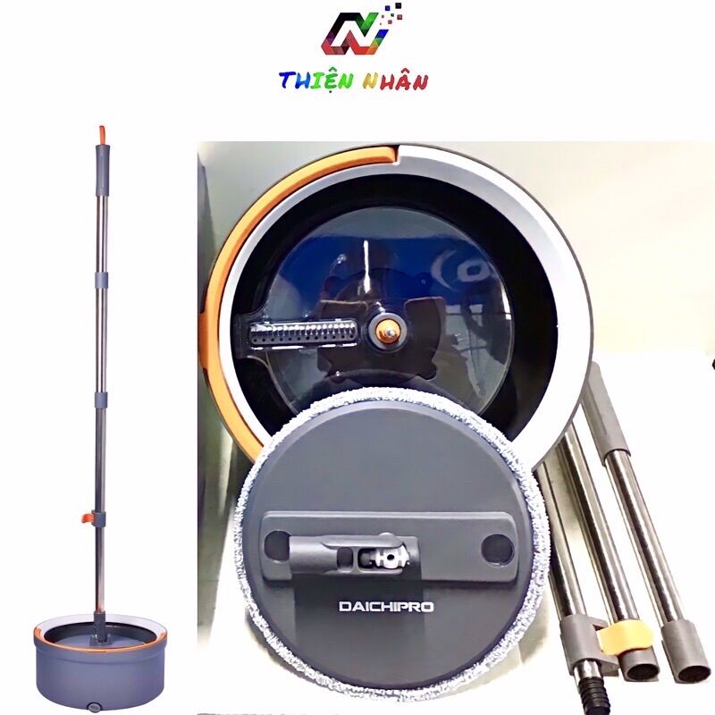 Cây lau nhà daichipro dcp-5sm, cây lâu nhà tự vắt daichipro dcp-5sm
