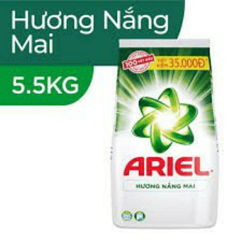 Bột giặt ARIEL 5,5Kg Hương Nắng Mai