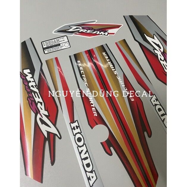Tem xe Super Dream (như zin) đời 2000