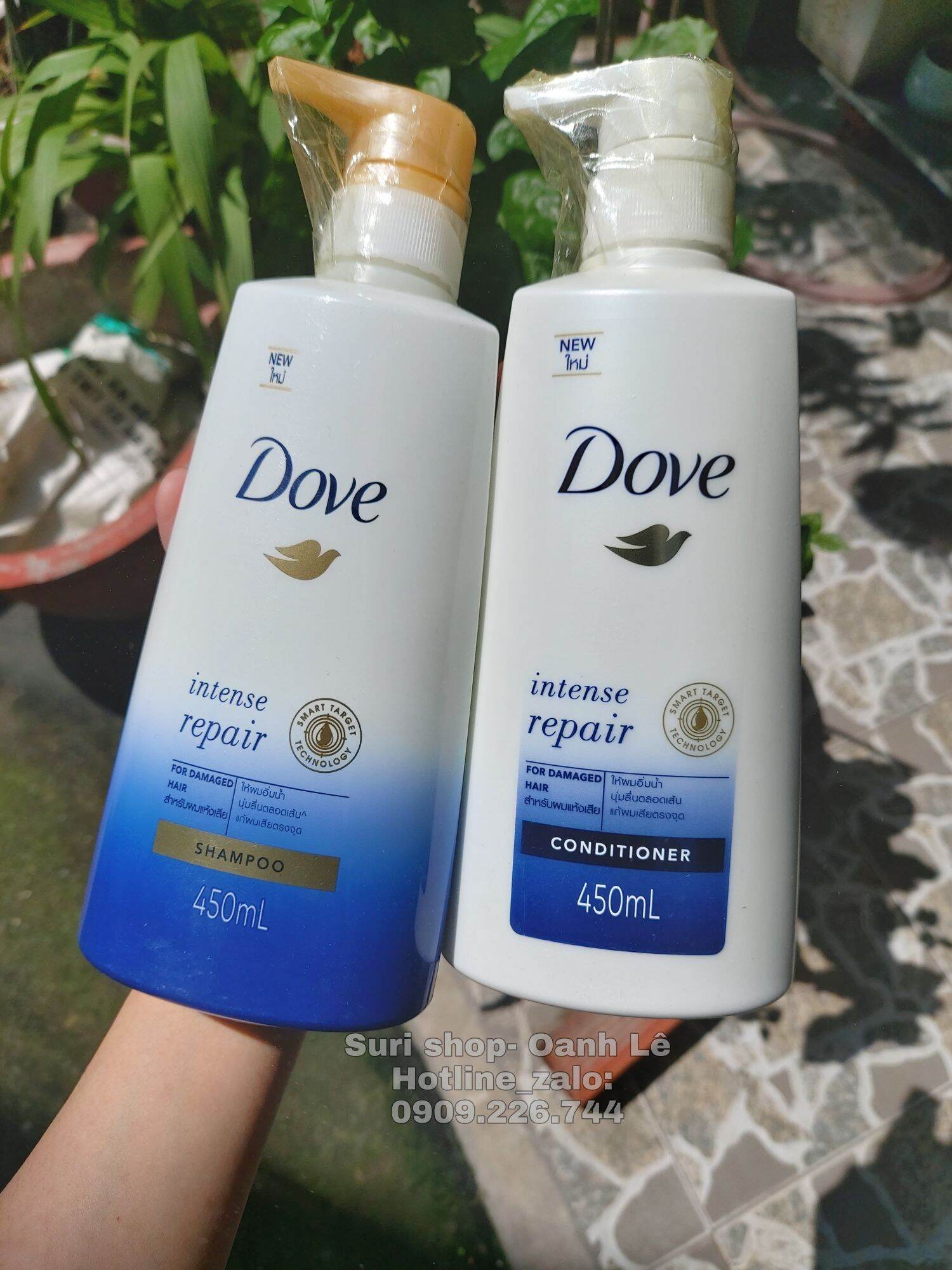 Dầu Gội/Dầu Xã Dove Thái Lan 450Ml Phục Hồi Tóc Hư Tổn