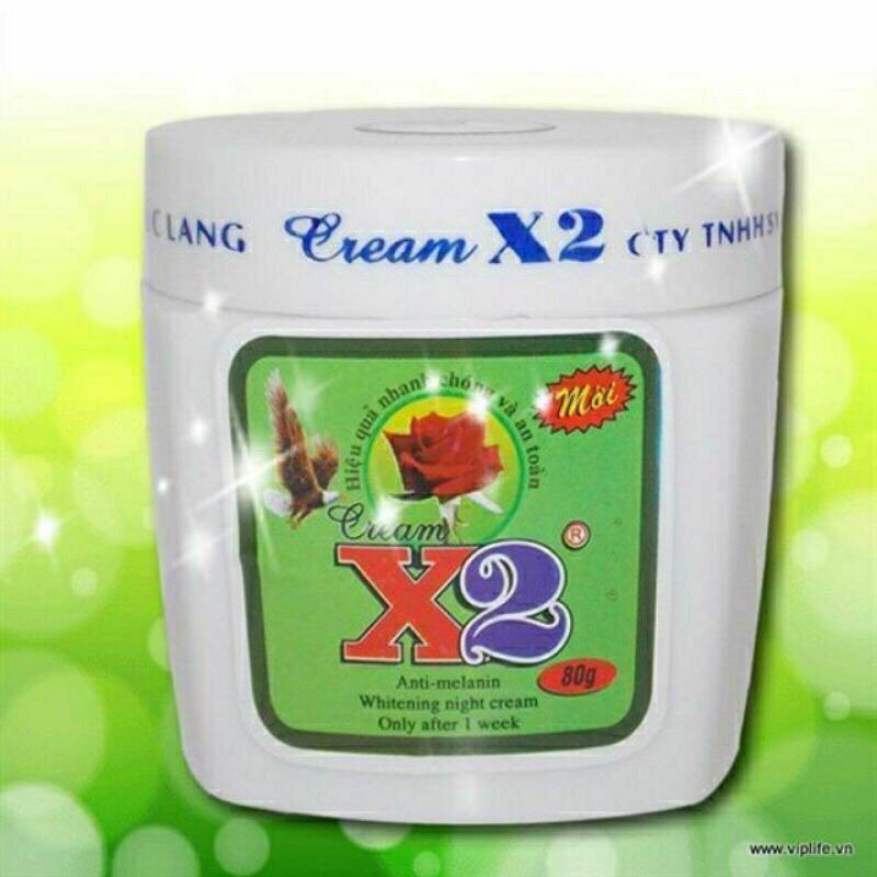Kem X2 Dưỡng Trắng Da Toàn Thân