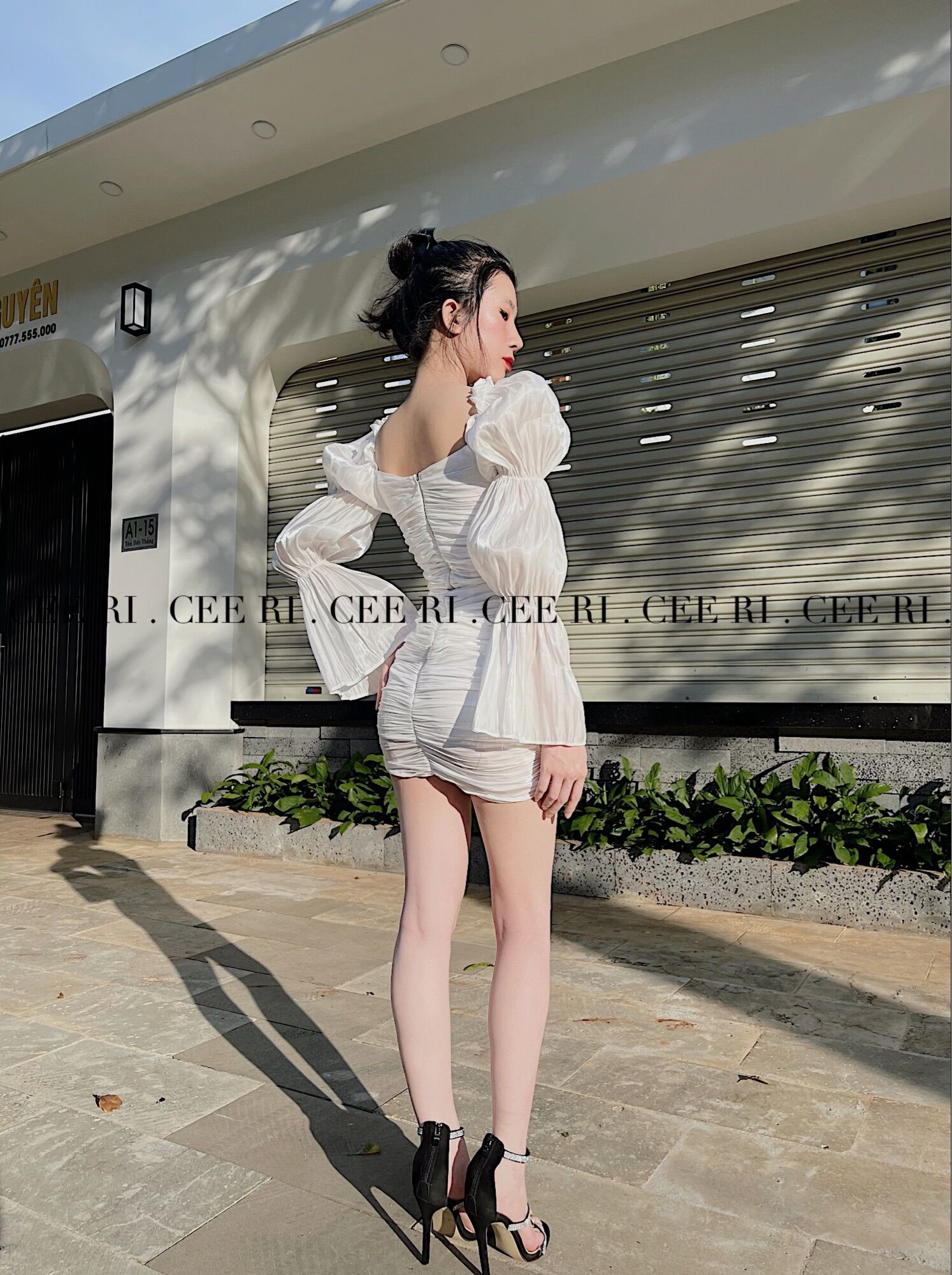 ( ẢNH THẬT - MẪU ĐỘC QUYỀN CEERI.VN ) Váy tơ nhún body cao cấp