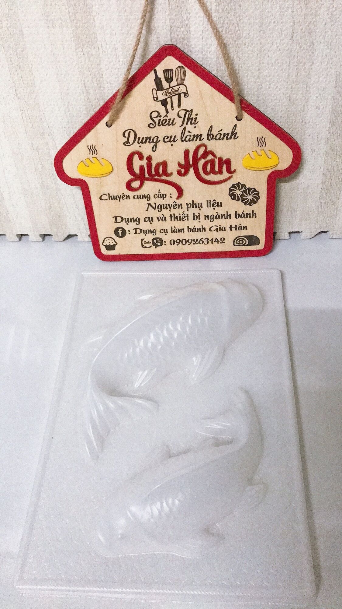 Khuôn cá chép nhựa