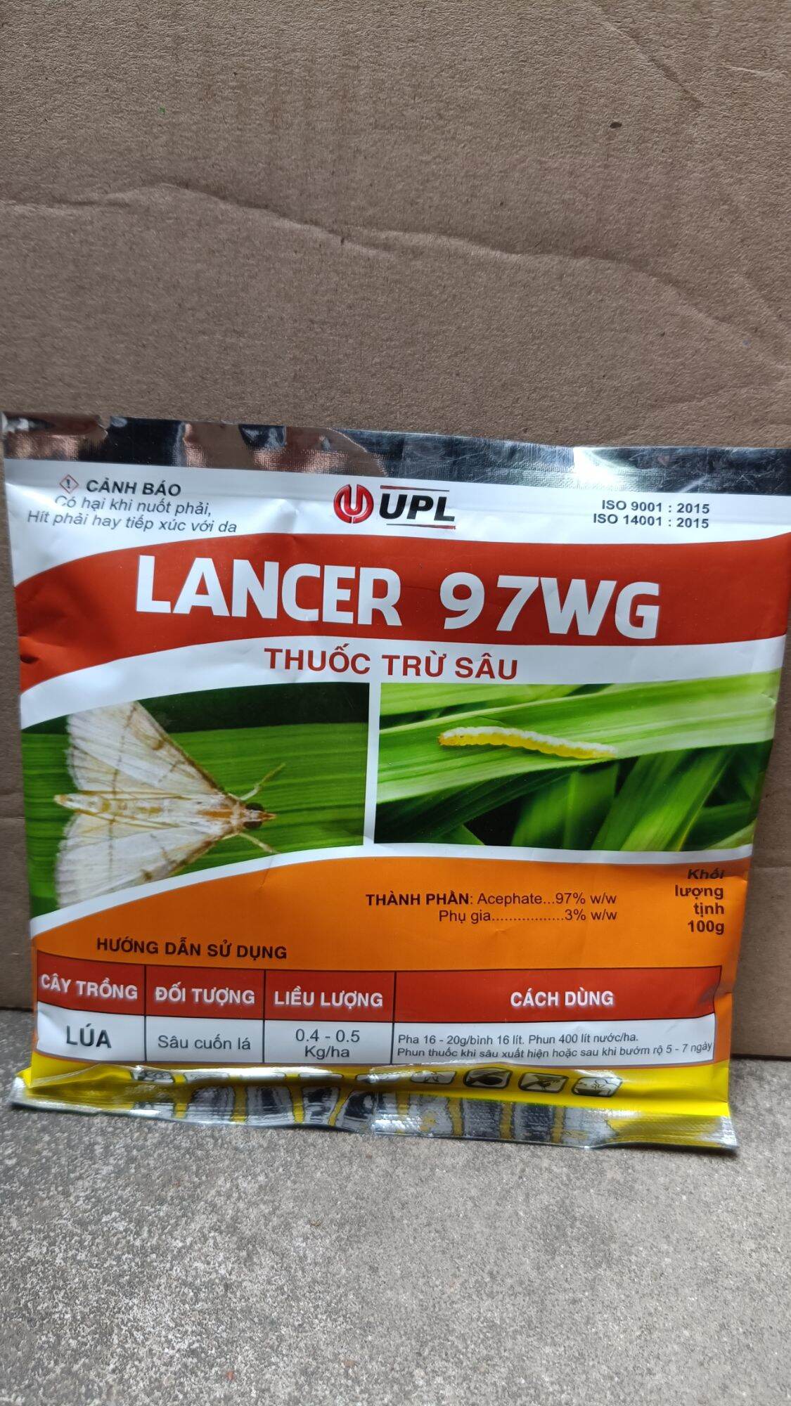 combo 10 trị rầy xanh sâu bọ Lancer 97wg hàng chuẩn 97% acephat