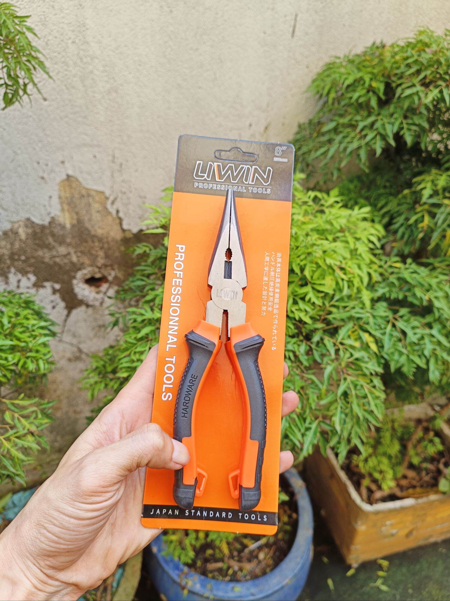 combo 3 kìm cắt, điện, nhọn liwin cao cấp