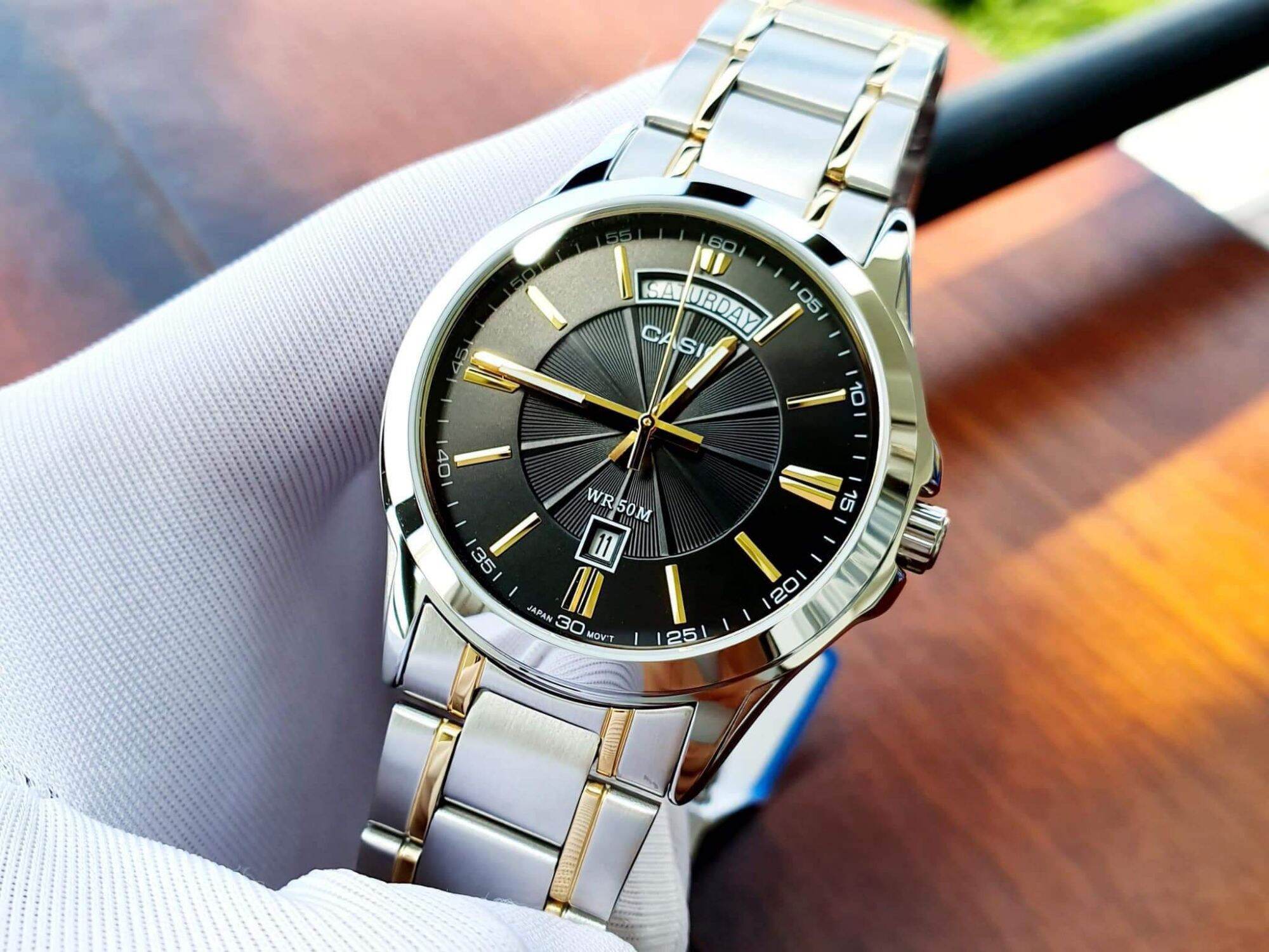 Đồng Hồ Casio MTP-1381G-1A Chính Hãng