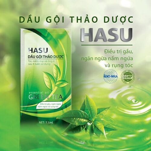 Dầu gội thảo dược HASU 60ml(mỹ phẩm dược Bạch Liên)