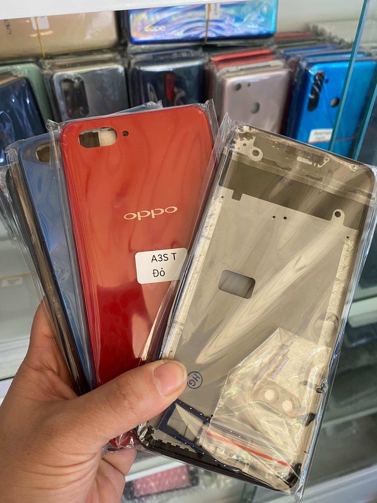 Vỏ full bộ oppo a3s